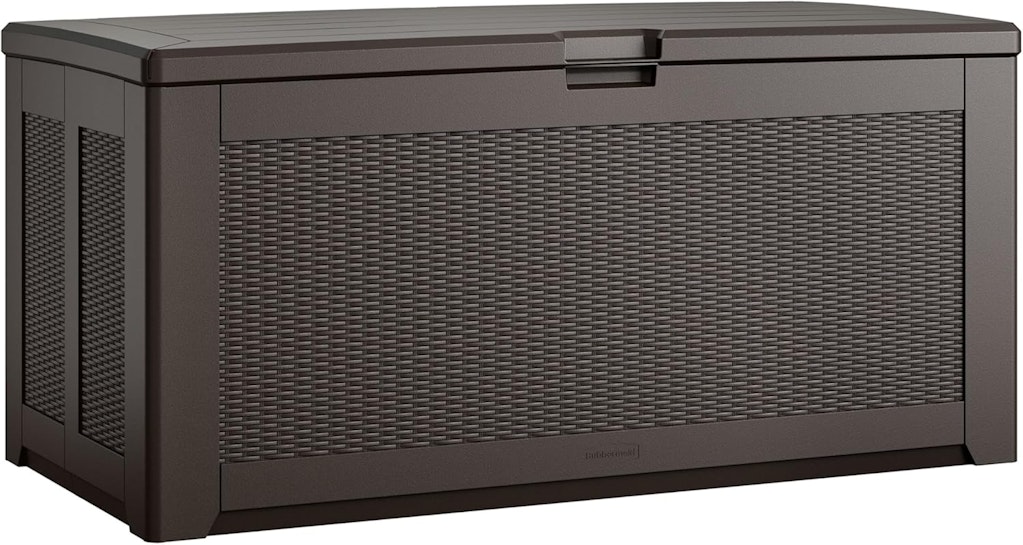 Rubbermaid 134-Gallon Resin Deck Box: $109 Rubbermaid 134-Gallon Resin Deck Box: $109
