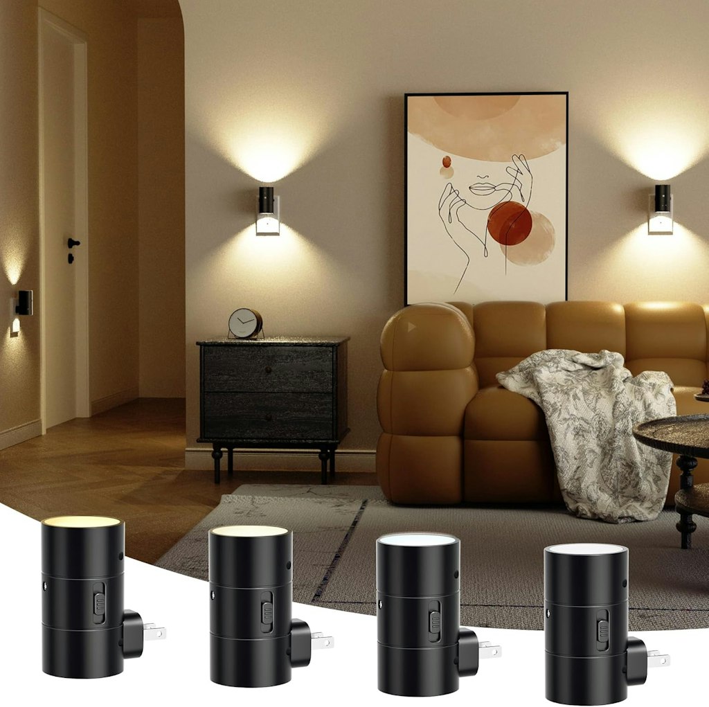 Plug-In Night Light 4-Pack: $30