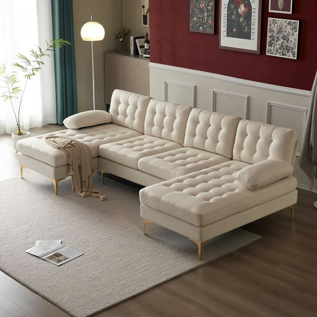 Ktaxon Sectional Sofa: $340