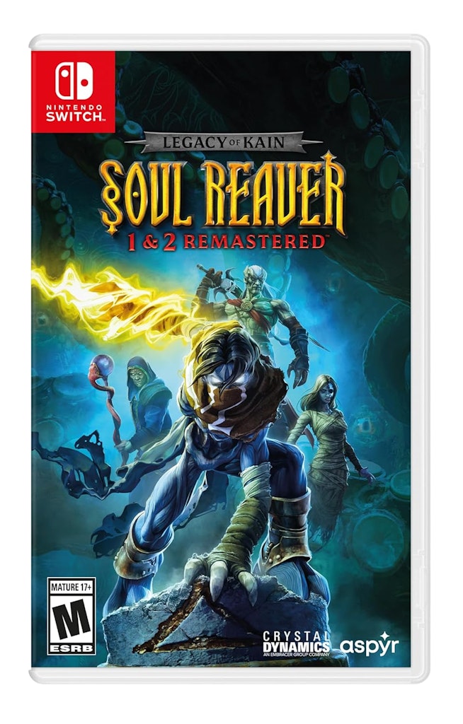Legacy of Kain Soul Reaver 1 & 2 Remastered for Nintendo Switch: $19.93