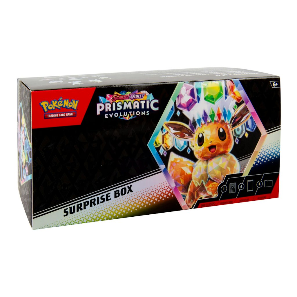 Pokemon Scarlet & Violet Prismatic Evolutions Surprise Box: $44.92