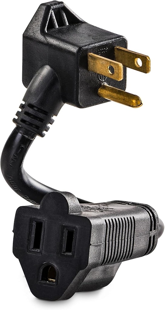 CyberPower 6" Heavy-Duty Extension Cord: $2.39