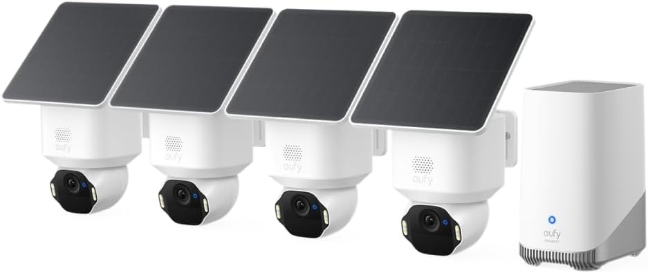 eufy Security SoloCam E42 4-Cam Kit: $430 eufy Security SoloCam E42 4-Cam Kit: $430
