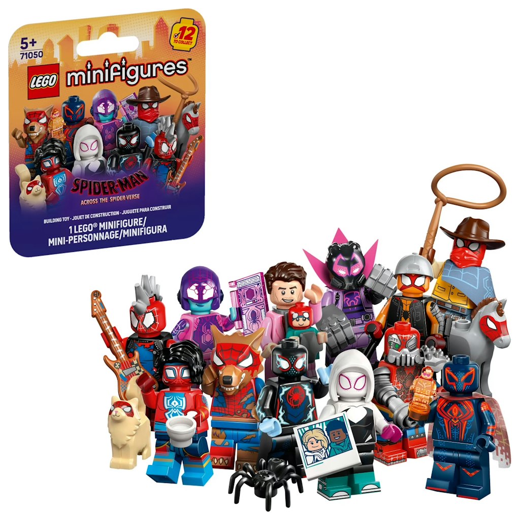 LEGO Minifigures Spider-Man: Across the Spider-Verse Mystery Box: $4.97 LEGO Minifigures Spider-Man: Across the Spider-Verse Mystery Box: $4.97