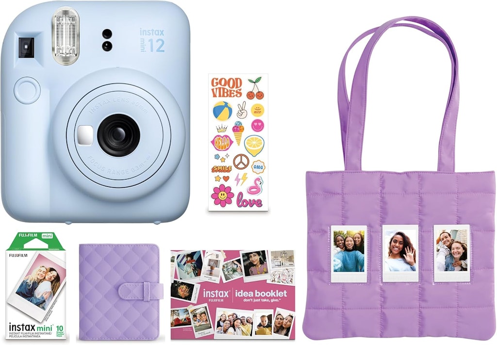 Fujifilm Instax Mini 12 Holiday Bundle 2025: $86 Fujifilm Instax Mini 12 Holiday Bundle 2025: $86