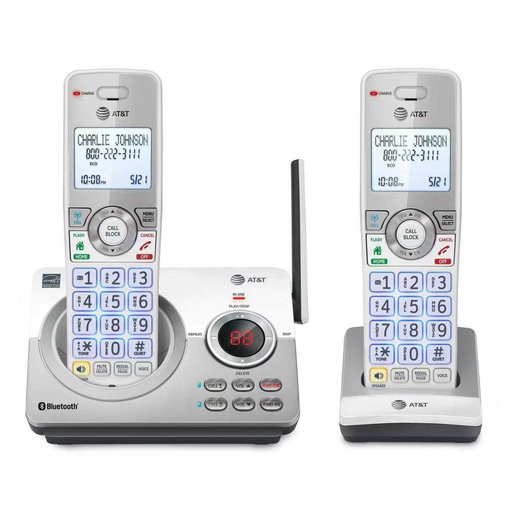 Open-Box AT&T Dual Handset Cordless Phone: $33.14