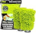 Chemical Guys Chenille Scratch-Free Microfiber Wash Mitt 2-Pack for $12 via Sub & Save + free shipping w/ Prime