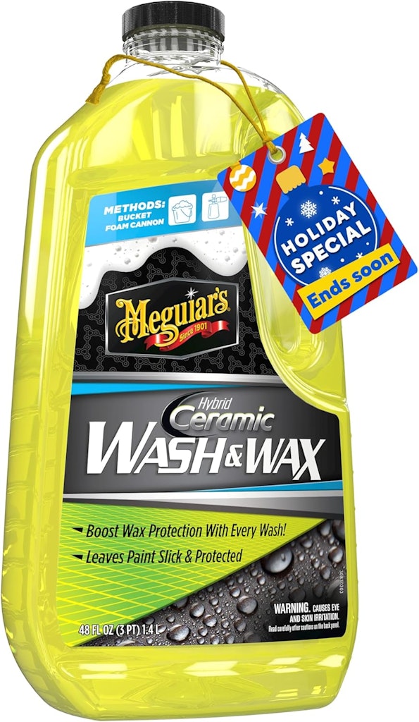 Meguiar's Hybrid Ceramic Wash & Wax 48-oz Bottle: $12 Meguiar's Hybrid Ceramic Wash & Wax 48-oz Bottle: $12