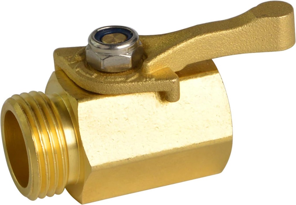 Hydro Master Heavy Duty 3/4" Brass Shut Off Valve: $8.99