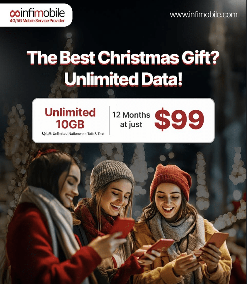 A Christmas Deal You Can't Miss — 12 Months for $99!: 10GB for 12 months for $99 A Christmas Deal You Can't Miss — 12 Months for $99!: 10GB for 12 months for $99