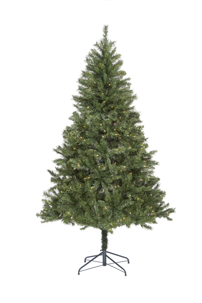 Holiday Time 6.5ft Pre-Lit Arlington Artificial Christmas Tree: $32