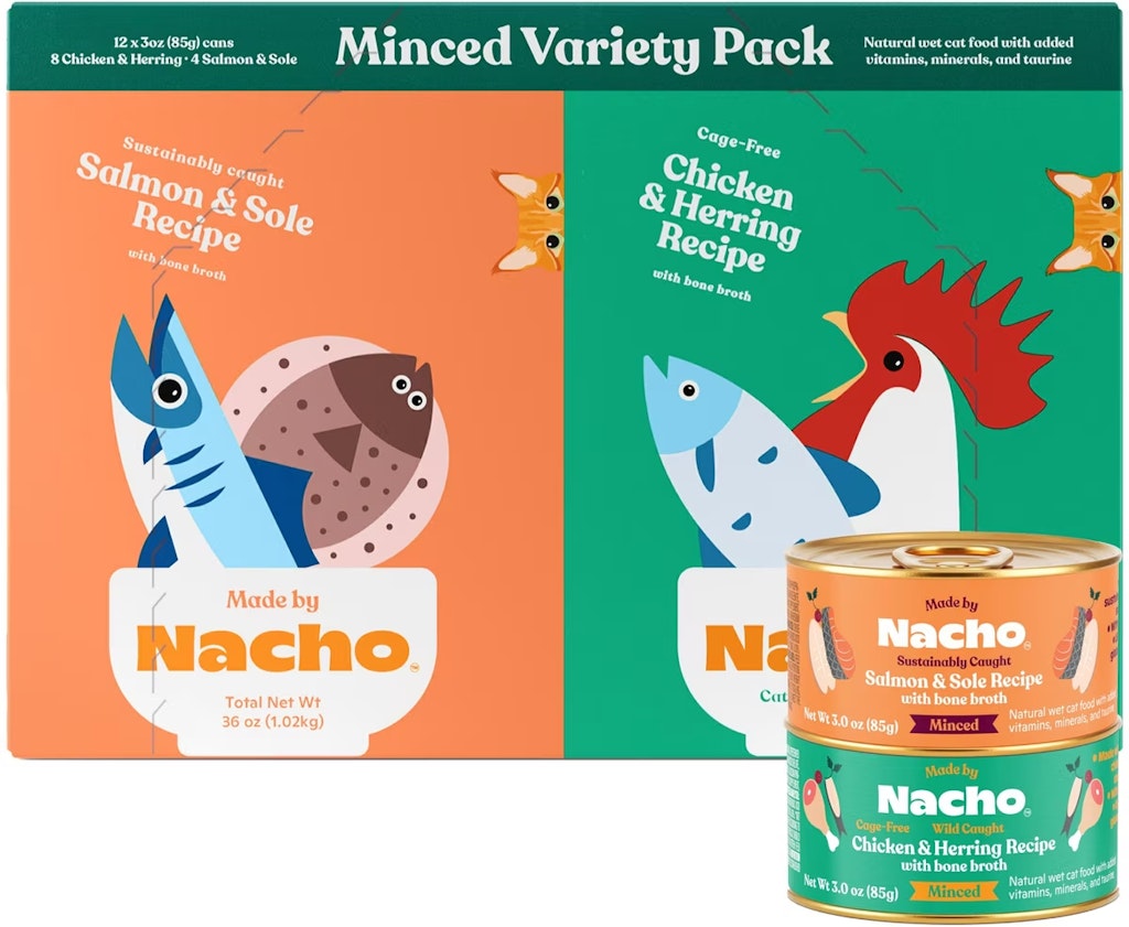 Made by Nacho Products at Chewy: 35% off first autoship order