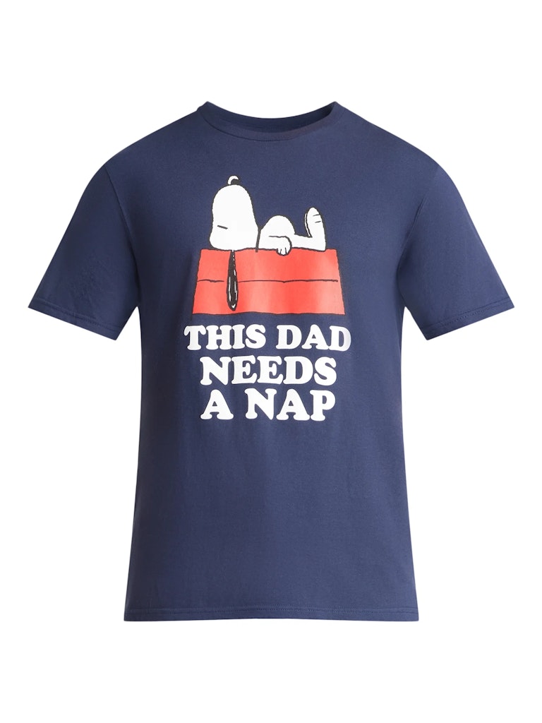 Peanuts Men's Snoopy Dad Nap T-Shirt: $4.93