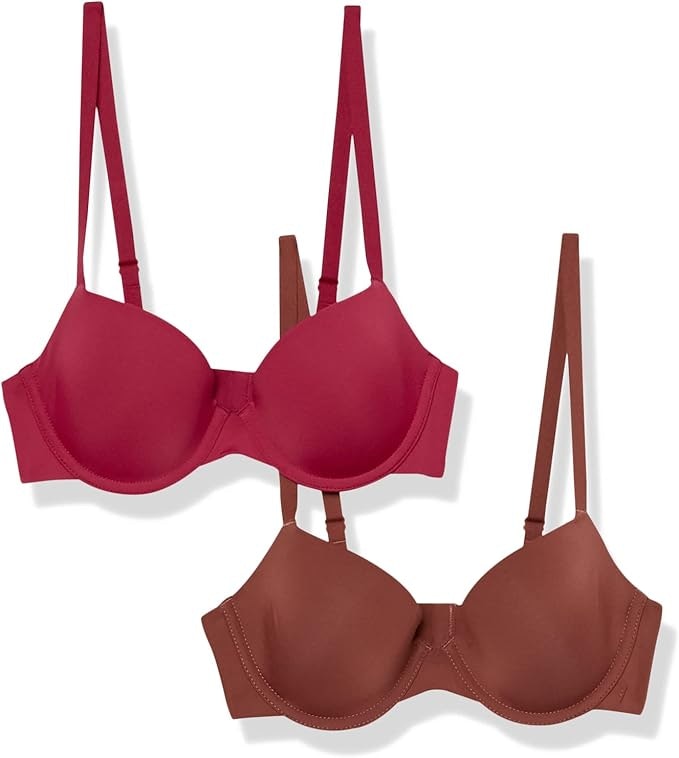 Amazon Essentials Women's Demi Cup Cotton Bra 2-Pack: $8.36 Amazon Essentials Women's Demi Cup Cotton Bra 2-Pack: $8.36