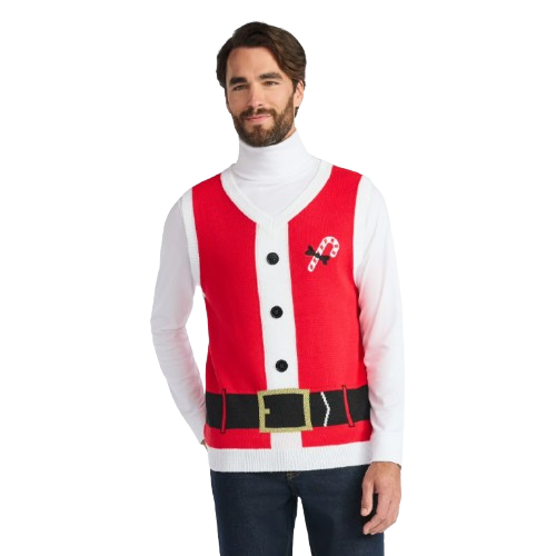 Jollidays Men's Holiday Sweater Vest: $17.99