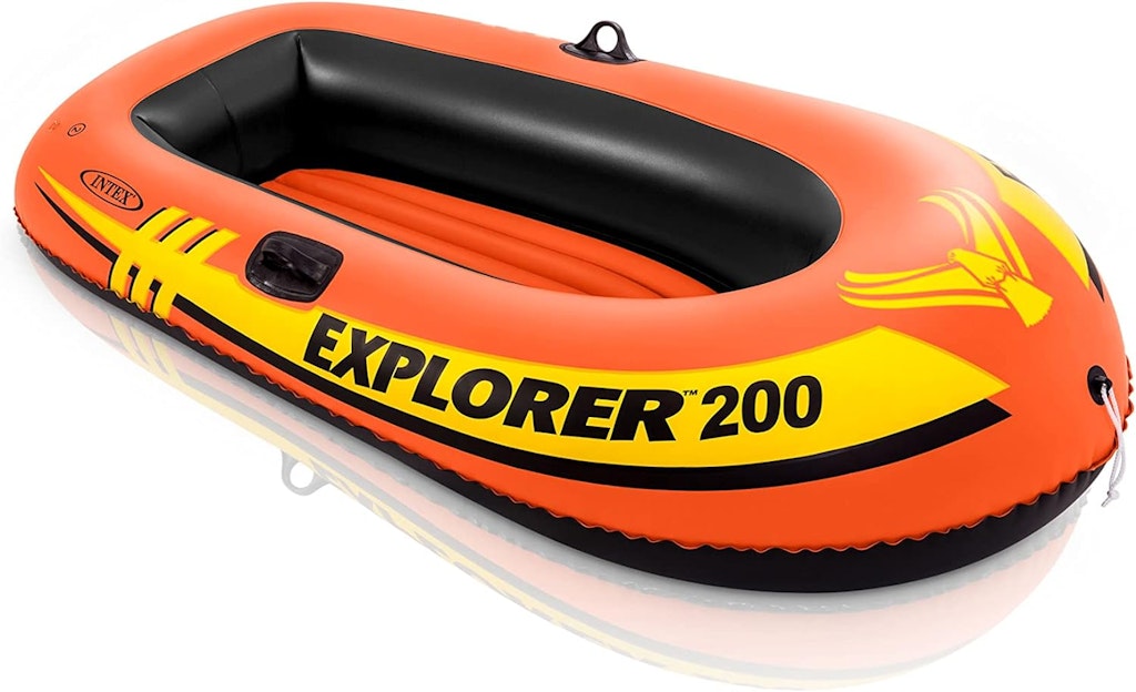 Intex Explorer 200 2-Person Inflatable Boat: $13 Intex Explorer 200 2-Person Inflatable Boat: $13