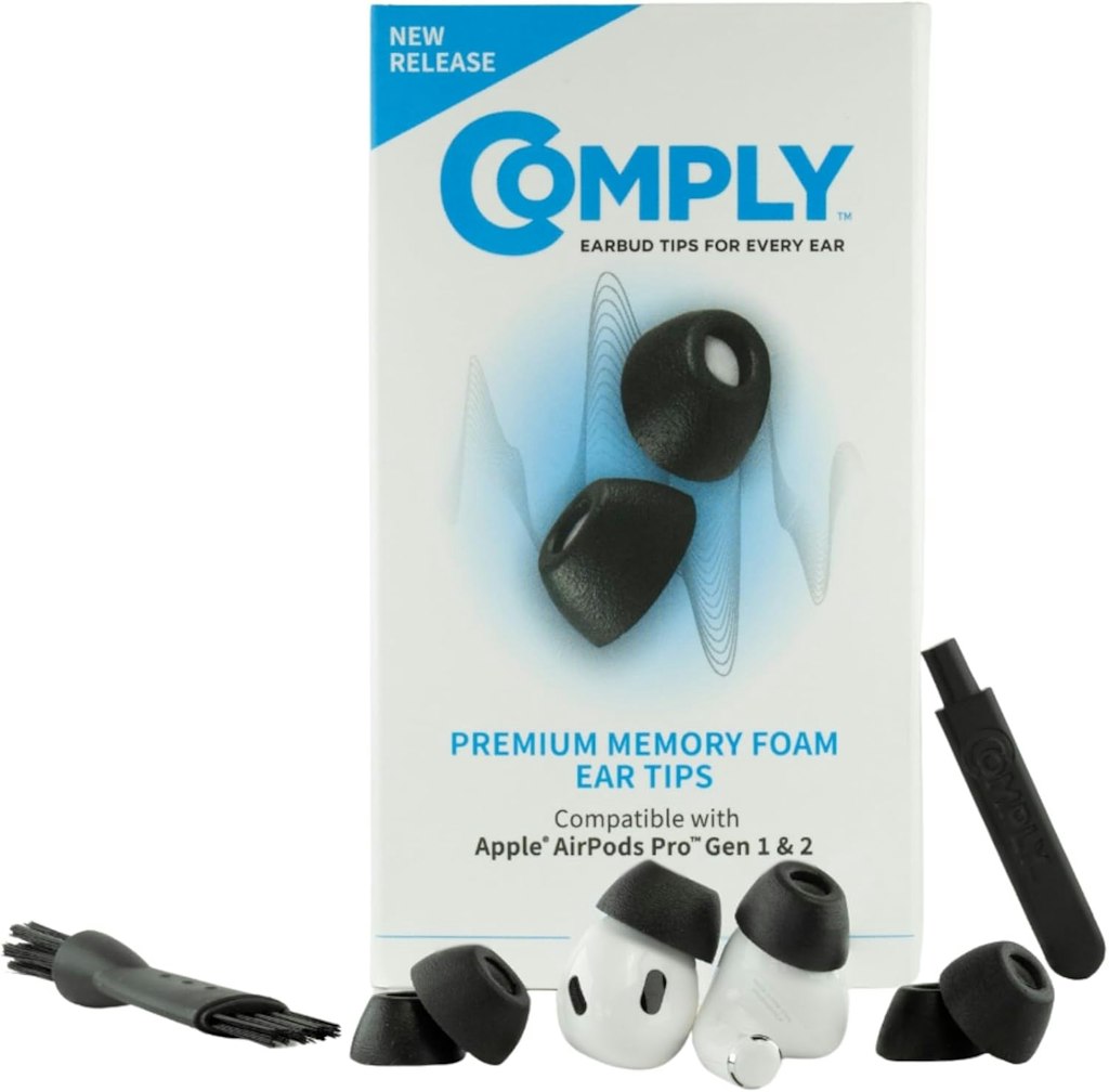 Comply Premium Memory Foam Ear Tips 3-Pack: $8.96 Comply Premium Memory Foam Ear Tips 3-Pack: $8.96