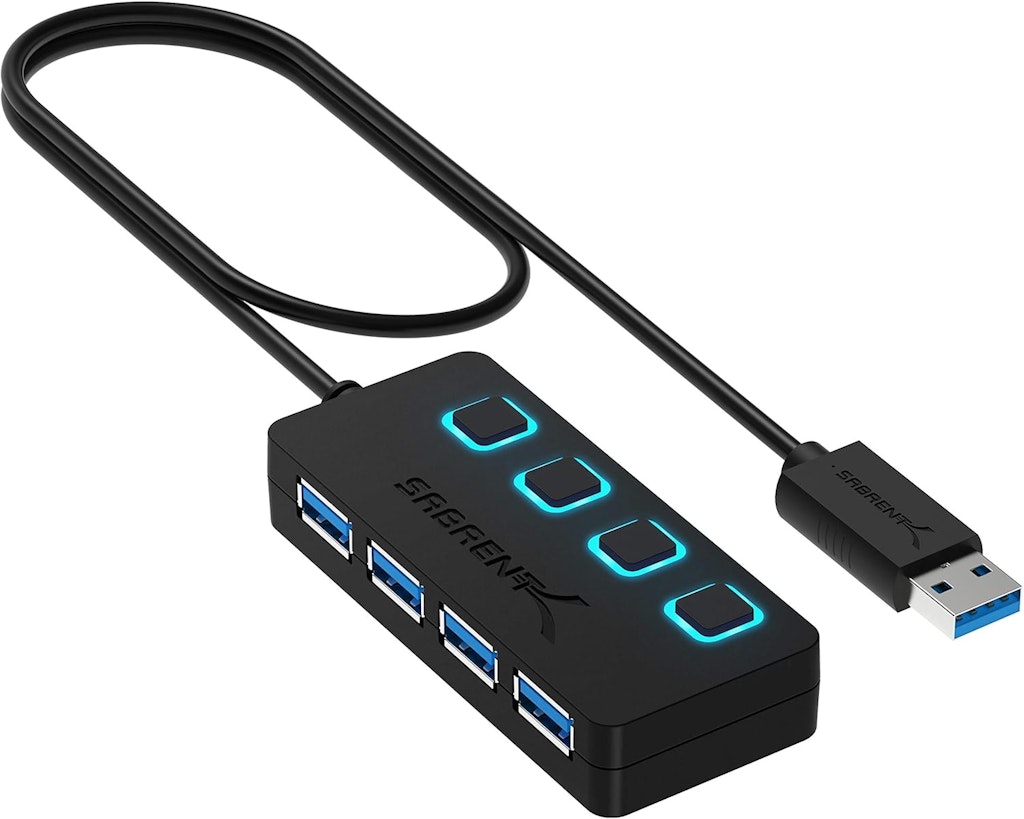 Sabrent 4-Port USB 3.0 Hub: $11.95 Sabrent 4-Port USB 3.0 Hub: $11.95