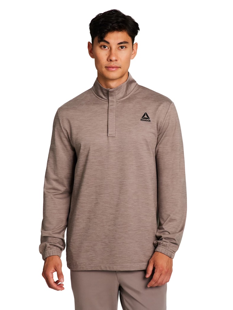 Reebok Men's Active Refined Quarter Zip Pullover: $18.88