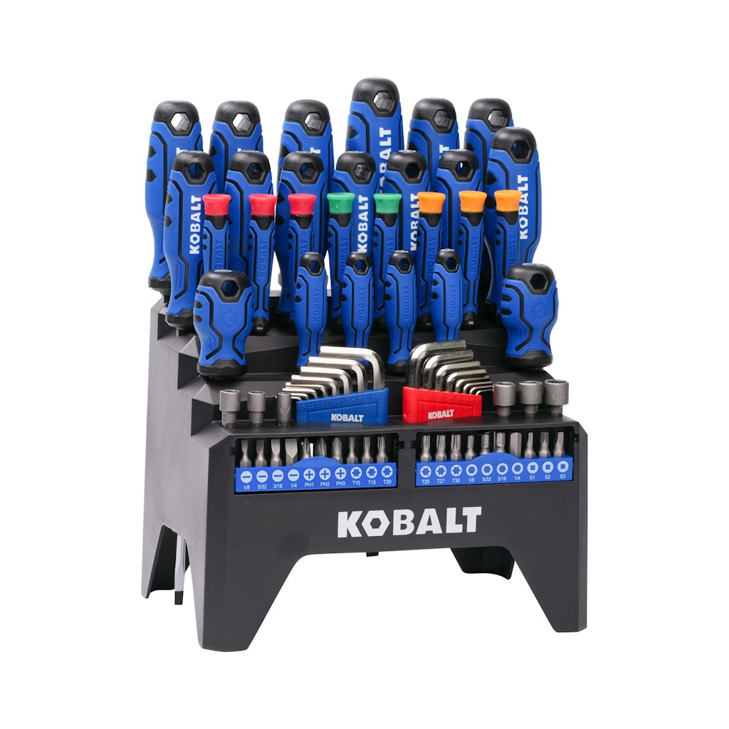 Kobalt 69-Piece Magnetic Multi-Bit Screwdriver Set: $29.98 Kobalt 69-Piece Magnetic Multi-Bit Screwdriver Set: $29.98