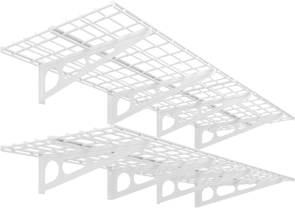 Fleximounts 24" x 72" Garage Floating Shelves: $120