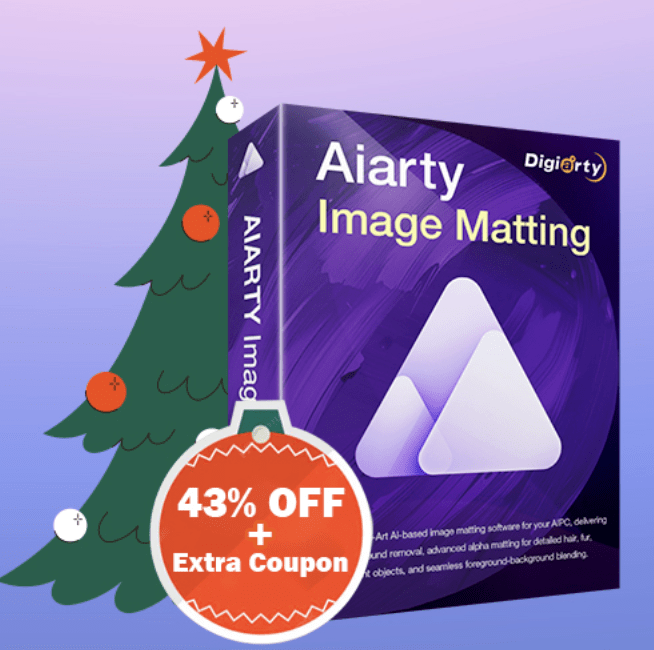 Aiarty Image Matting Lifetime License: 43% off + extra $5 coupon