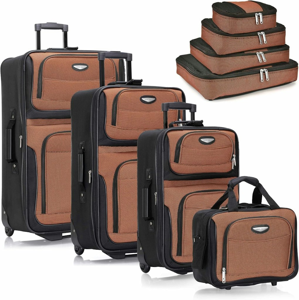 Travel Select Amsterdam Softside Expandable Luggage 8pc Set: $67