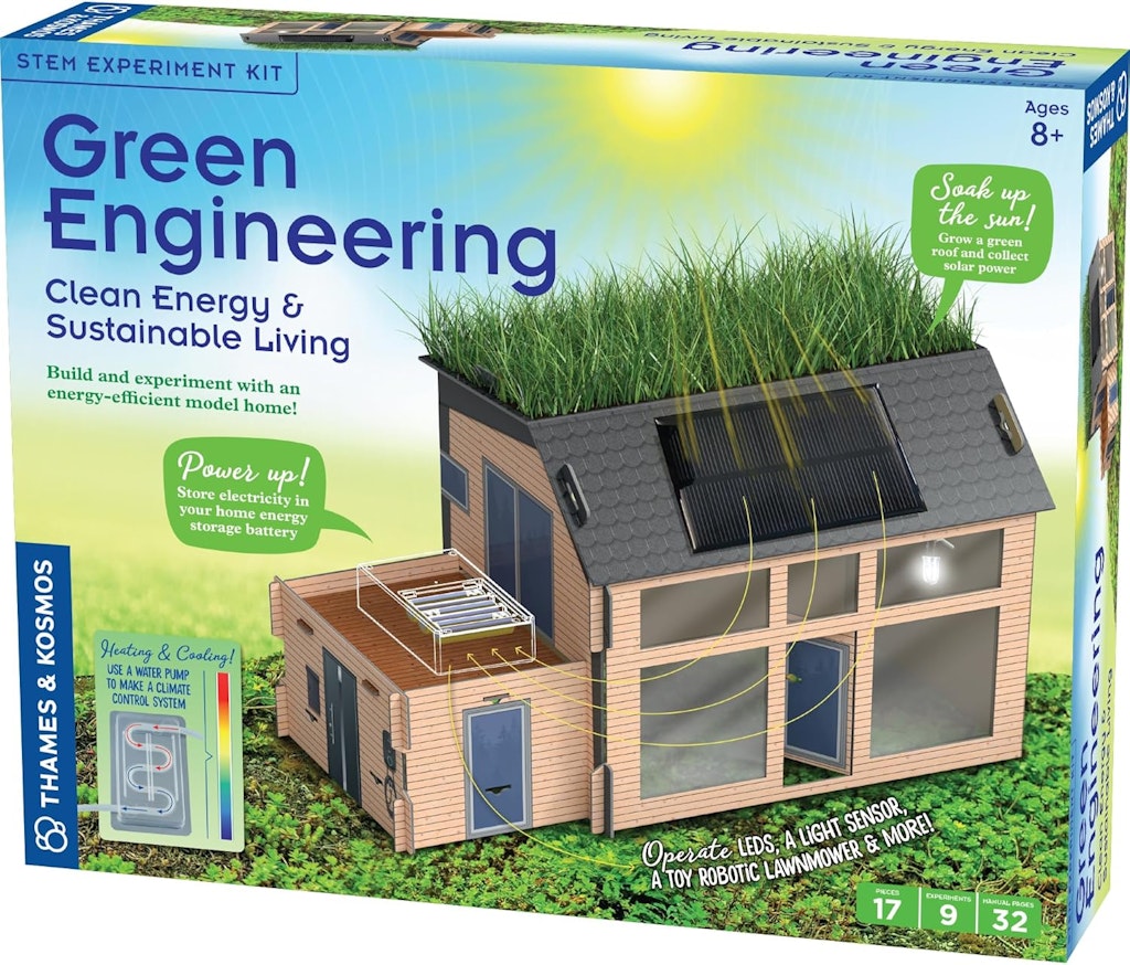 Thames & Kosmos Green Engineering STEM Kit: $75.77