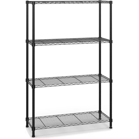 Qunler 4-Tier Storage Shelf Unit : $38 Qunler 4-Tier Storage Shelf Unit : $38