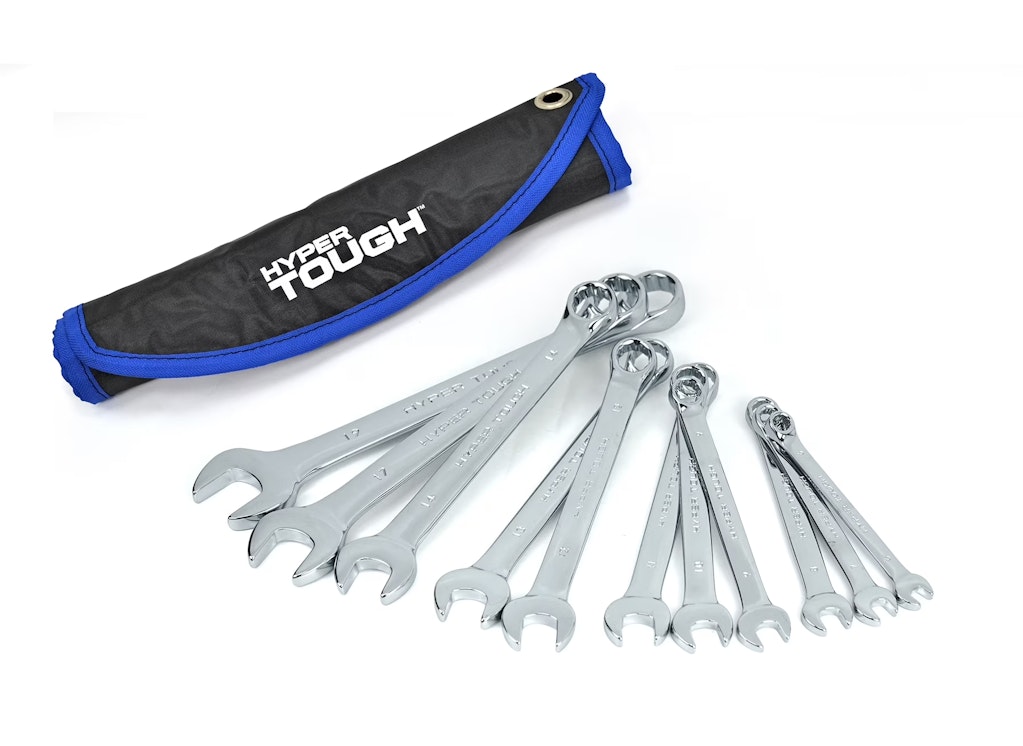 Hyper Tough 11-Piece Combination Wrench Set: $7.94 Hyper Tough 11-Piece Combination Wrench Set: $7.94