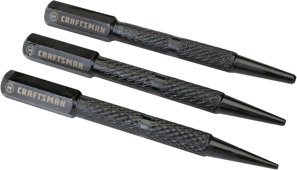 Craftsman 3-Piece Steel Nail Set: $4.43