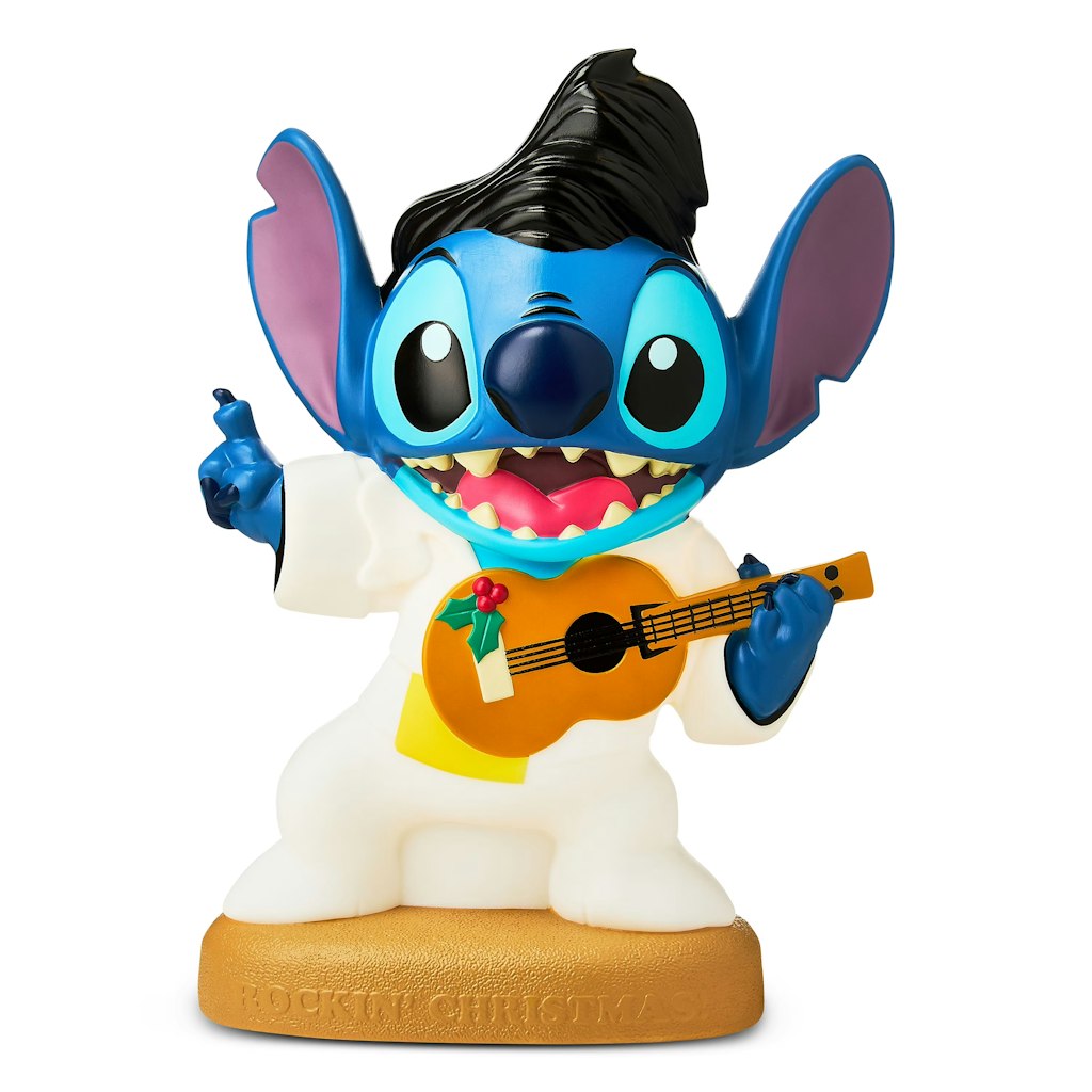 Lilo & Stitch Christmas LED Blow Mold Decor Rockstar: $15