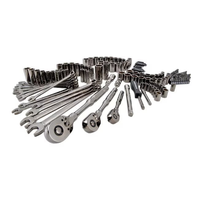 Craftsman Overdrive  154-Piece Metric and standard (SAE) Mechanics Tool Set with Hard Case: $149