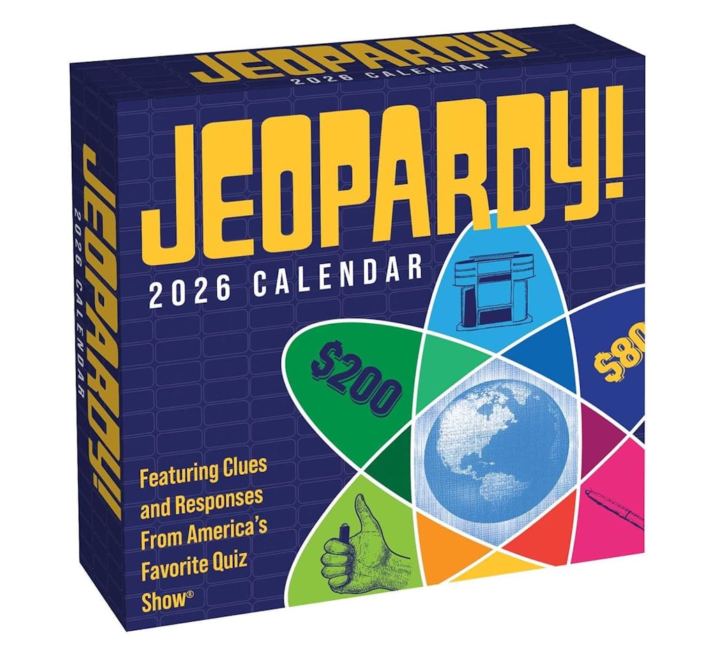 JEOPARDY! 2026 Day-to-Day Calendar: $11