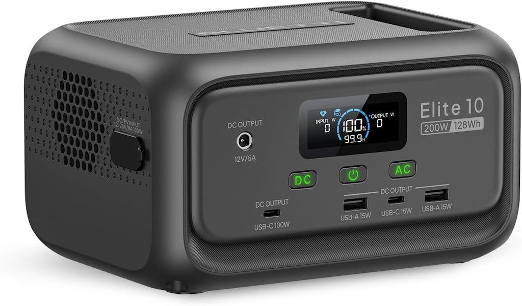 Bluetti Elite 10 128Wh Mini Power Station: $118.99 Bluetti Elite 10 128Wh Mini Power Station: $118.99