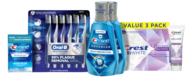 Oral-B & Crest Dental Health Deals at Amazon: Extra $5 off in cart Oral-B & Crest Dental Health Deals at Amazon: Extra $5 off in cart