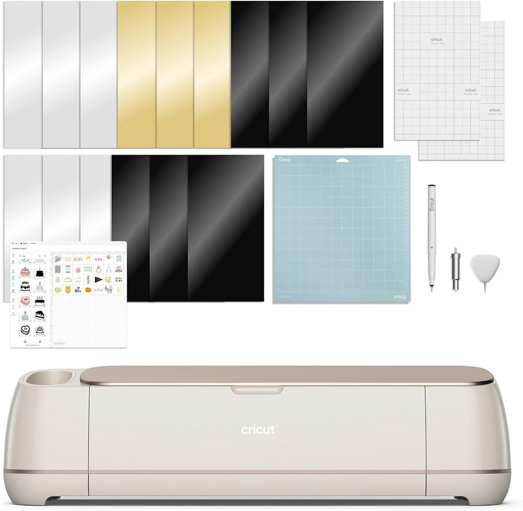Cricut Maker 4 Smart Cutting Machine Bundle: $335.16