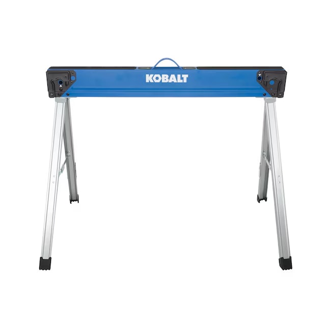 Kobalt 43" x 30" 1,100-lbs.-Capacity Steel Saw Horse: $30