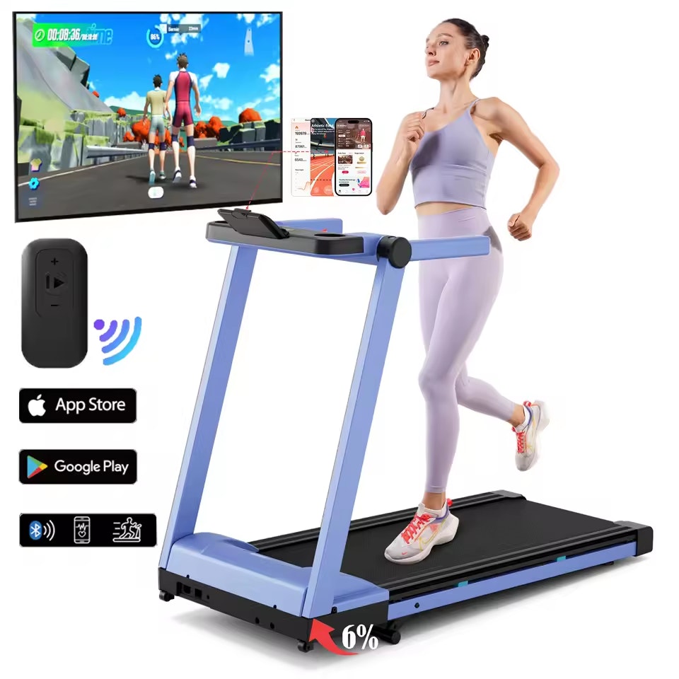 3.5HP Foldable Incline Walking Pad: $160.34