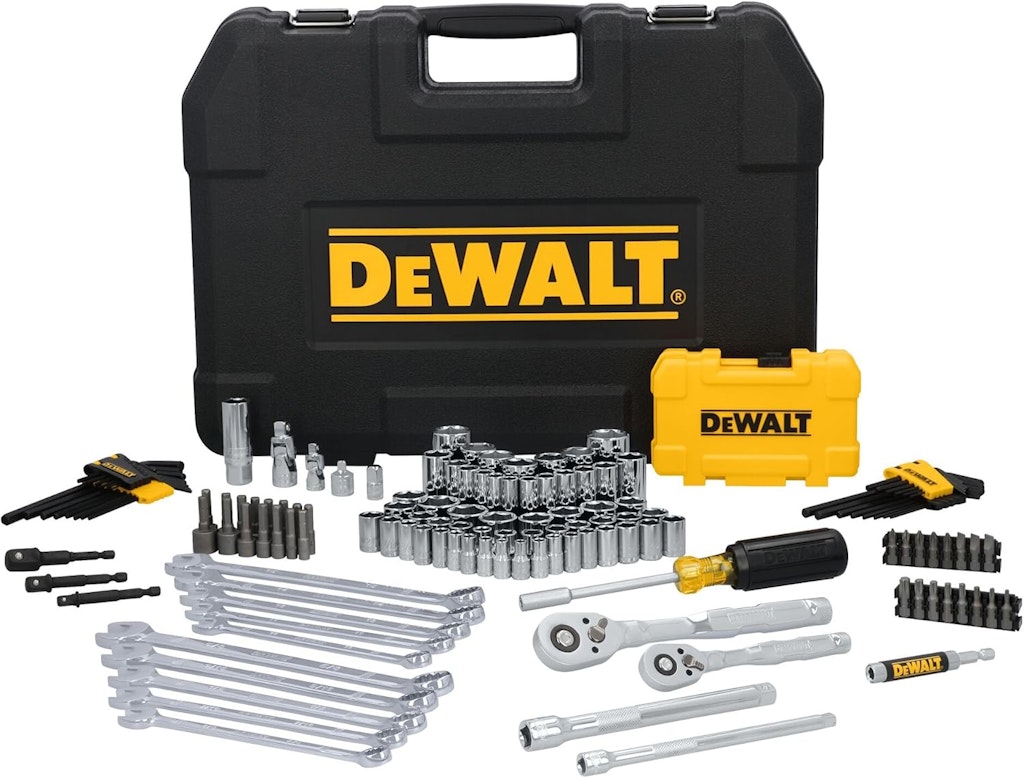 DeWalt 142-Piece Mechanics Tool Set: $108.77 DeWalt 142-Piece Mechanics Tool Set: $108.77