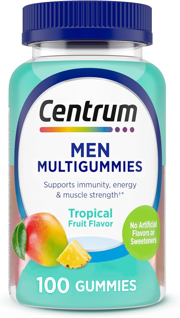 Centrum Men's 100-Count Multivitamin Gummies: $5.94 via Sub & Save Centrum Men's 100-Count Multivitamin Gummies: $5.94 via Sub & Save