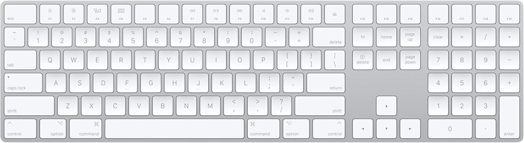 Apple Magic Keyboard with Numeric Keypad: $79 Apple Magic Keyboard with Numeric Keypad: $79