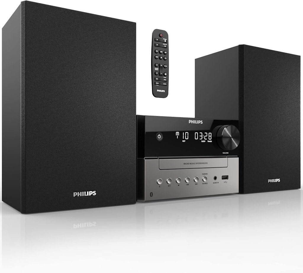 Philips Bluetooth Stereo System with CD Player: $128.24 Philips Bluetooth Stereo System with CD Player: $128.24