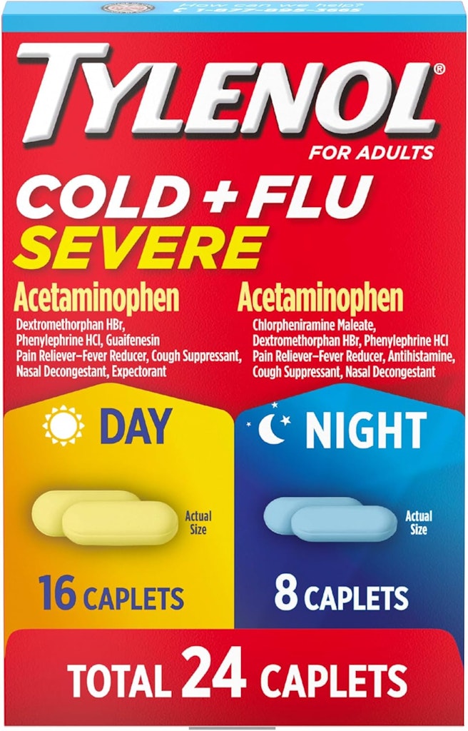 Tylenol Cold + Flu Severe Day & Night Caplets Combo Pack: $5.11 via Sub & Save
