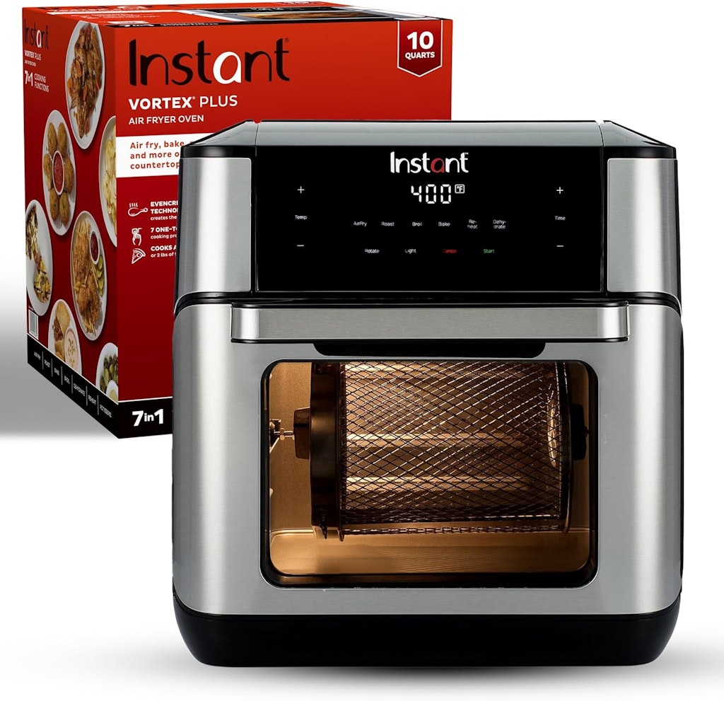 Instant Pot Vortex Plus 10-Quart 7-in-1 Air Fryer Oven: $89