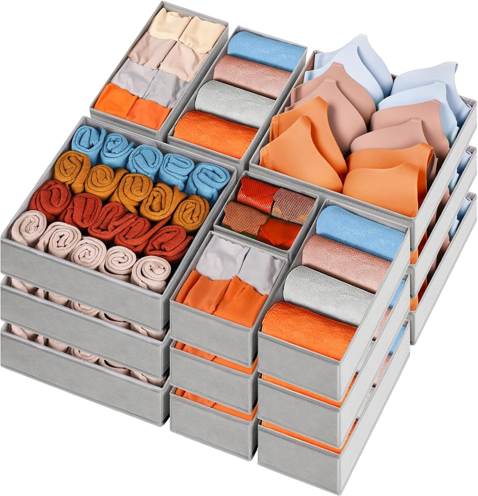 Criusia Drawer Organizer 15-Pack: $12