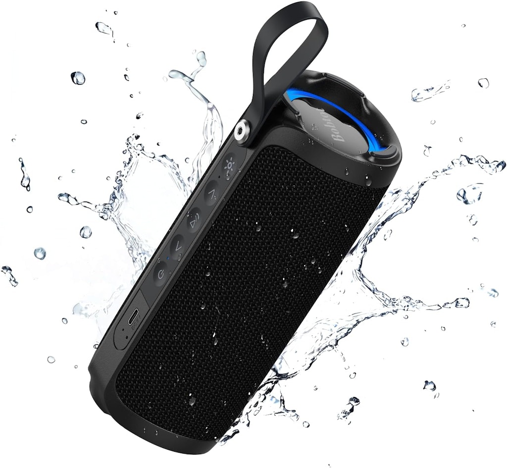 Waterproof Portable Bluetooth Speaker: $15 Waterproof Portable Bluetooth Speaker: $15