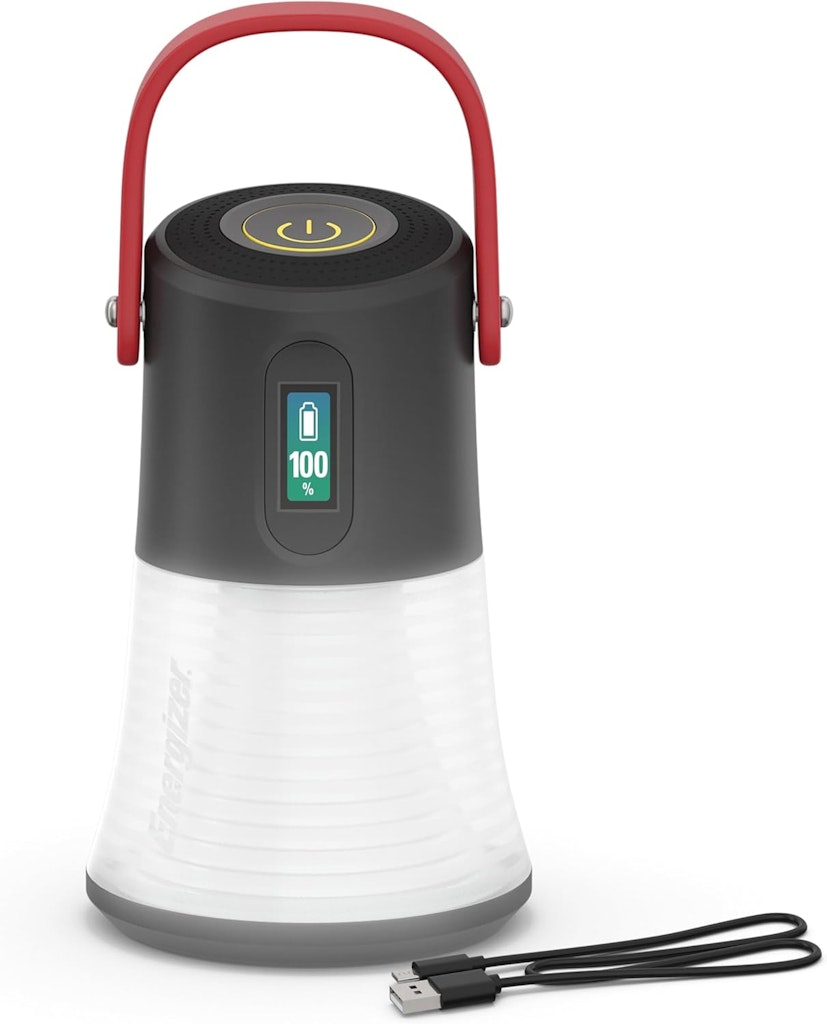Energizer Power Indicator Rechargeable Lantern: $12 Energizer Power Indicator Rechargeable Lantern: $12