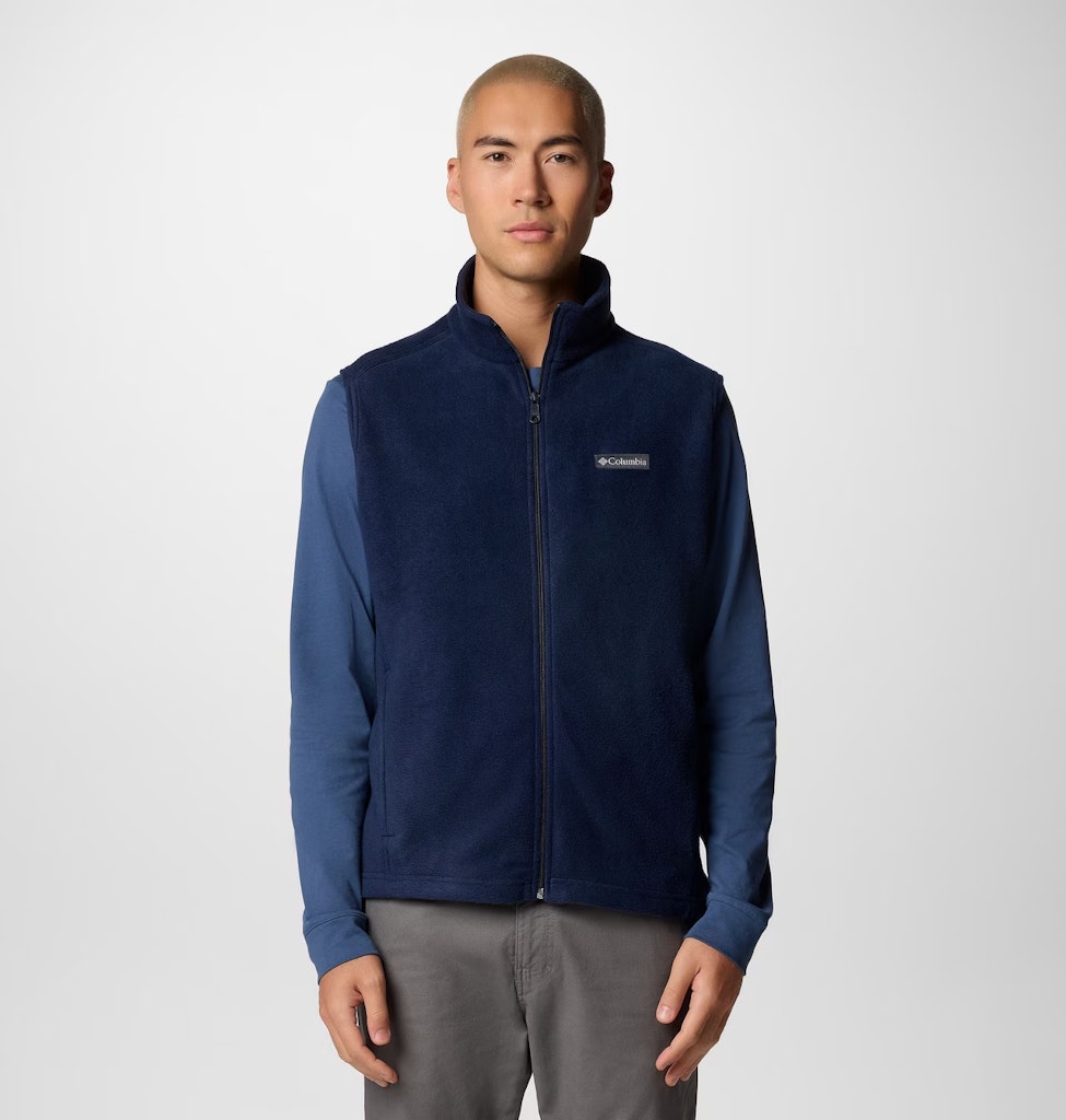 Columbia Men's Steens Mountain Fleece Vest: $36 Columbia Men's Steens Mountain Fleece Vest: $36