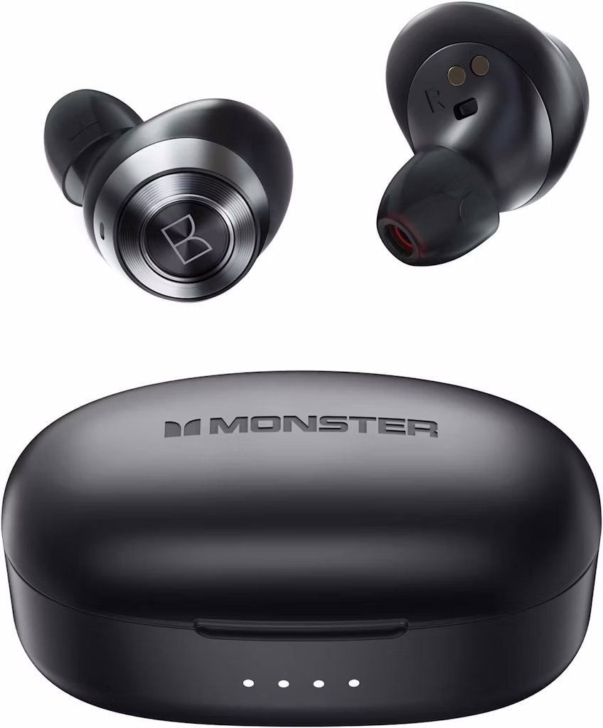 Monster Achieve 100 AirLinks Wireless Earbuds: $20
